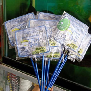 Vợt vớt cá cán nhựa xanh , lưới sâu