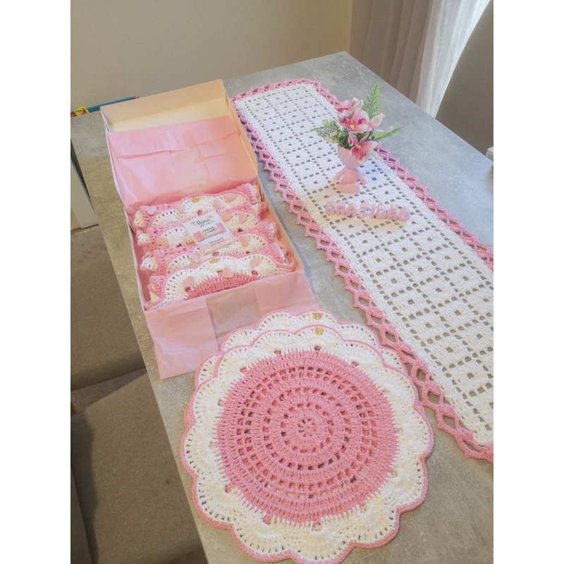 Đế lót handmade trang trí bàn ăn