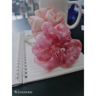 Dây buộc tóc VẢI , cột tóc scrunchies  dễ thương