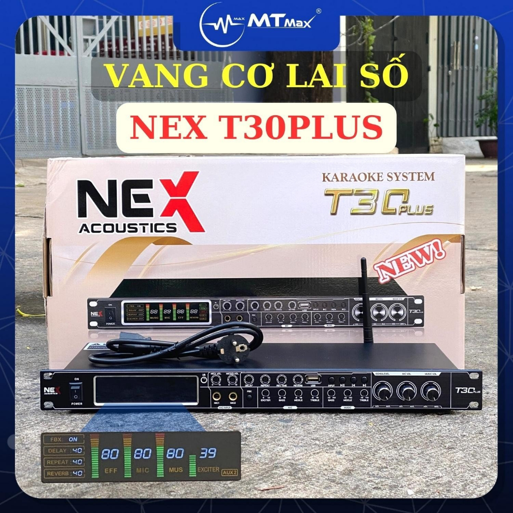 Vang Cơ Lai Số Nex T30 Plus – Mẫu Mới 2024  Đa Dạng Chức Năng Có Thể Kết Nối Được Với Nhiều Loại Tivi Thế Hệ Mới