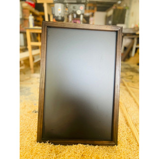 Bảng đen menu 40*60 màu nâu treo tường