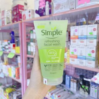 sữa rửa mặt simple