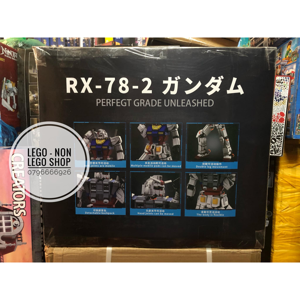 Xếp Hình Siêu Robot Gundam RX 78 - 2 Bản Cao 1m