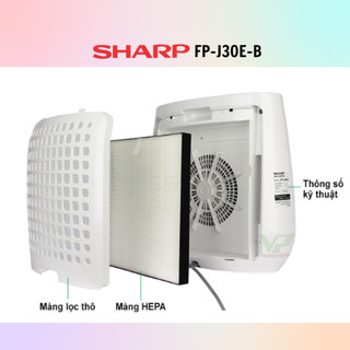 Máy Lọc Không Khí Sharp FP-J30E-| J40E | J50V | J60E | Chính hãng 100%
