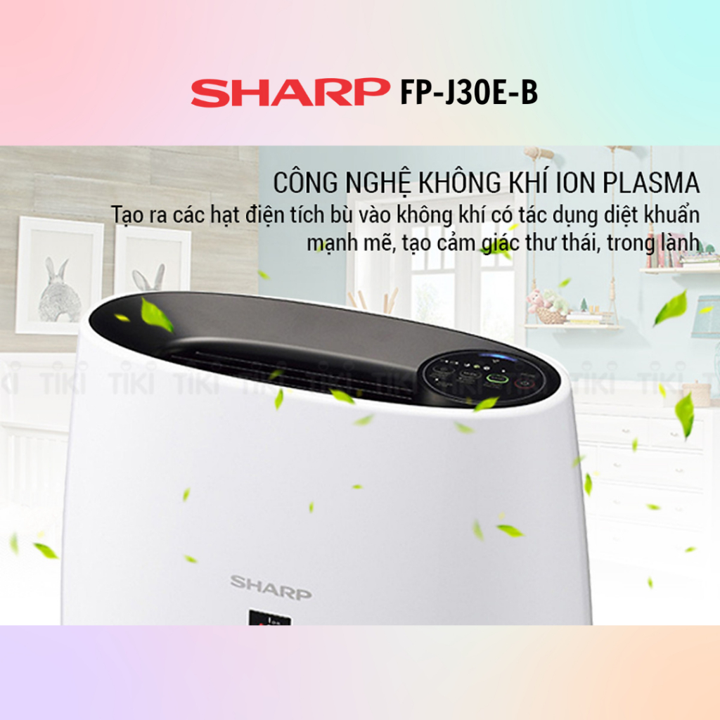 Máy Lọc Không Khí Sharp FP-J30E-B - Hàng chính hãng