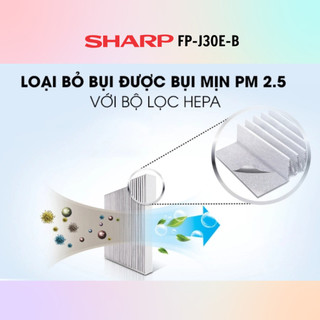 Máy Lọc Không Khí Sharp FP-J30E-| J40E | J50V | J60E | Chính hãng 100%