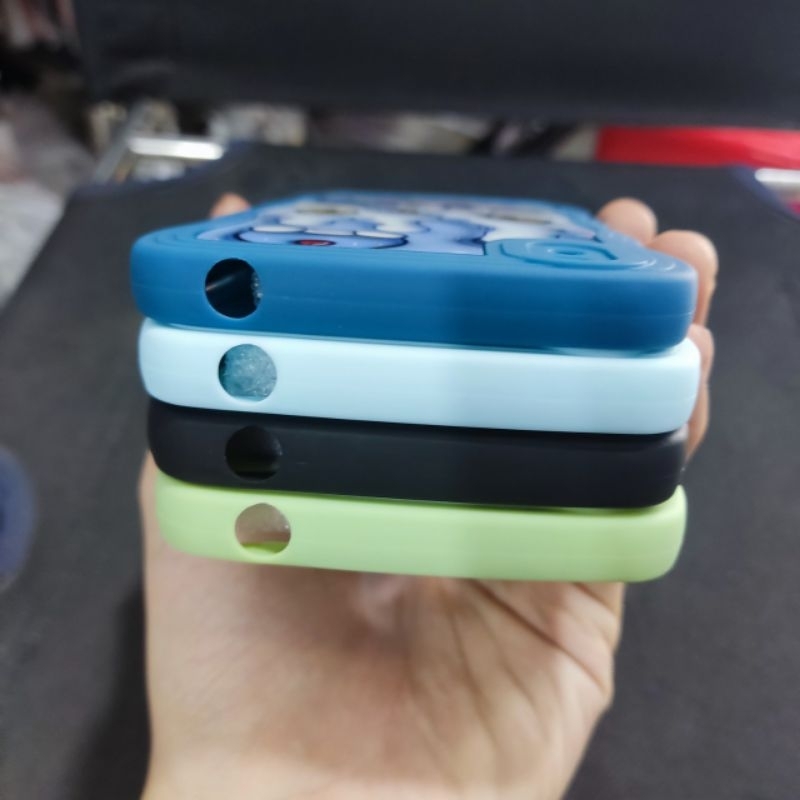 Ốp lưng Oppo A37 dẻo viền lượng sóng lưng in hình thú dễ thương có bảo vệ camera