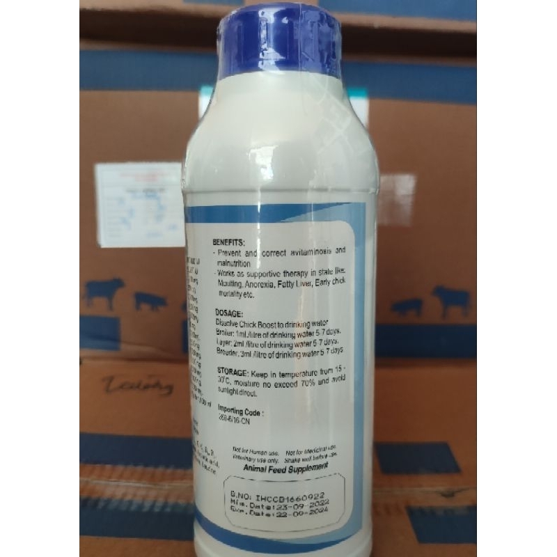 Chick Boost siêu bổ gia cầm 1lít nhập khẩu Ấn Độ