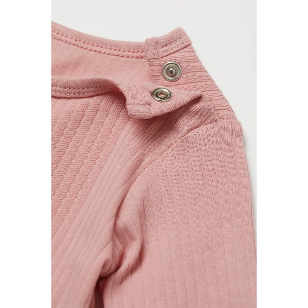 Set quần áo hồng dài tay 0867135015 HM H&M_authentic US