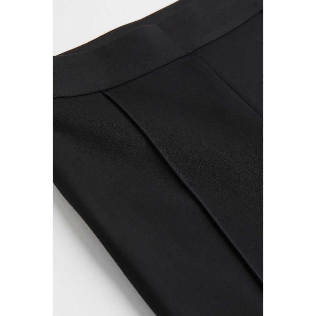 Quần legging đen gân giữa 1053664001 HM H&M_authentic US