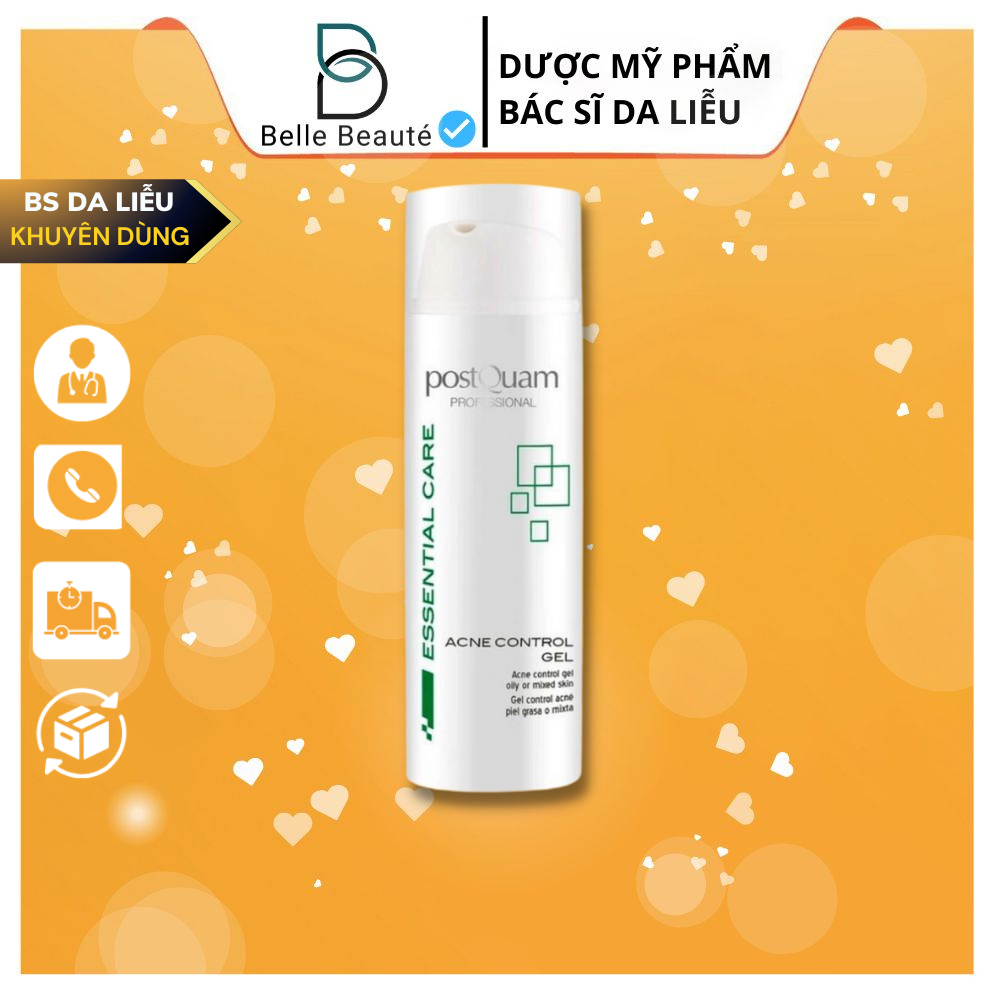 Gel dưỡng Postquam Acne Control giảm mụn kiềm dầu ngừa thâm