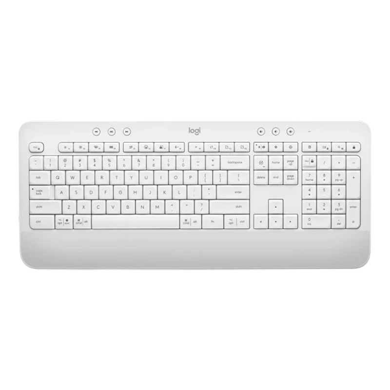 Bàn phím không dây Logitech K650 Signature Bluetooth - Hàng Chính Hãng