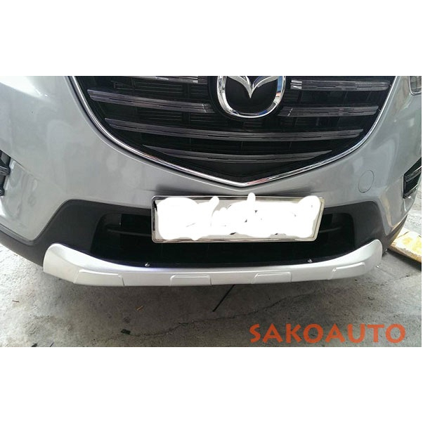 Ốp bảo vệ cản trước sau Mazda CX5 2016 - 2017