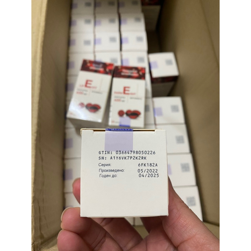 VITAMIN E ĐỎ 400mg Hàng Nga