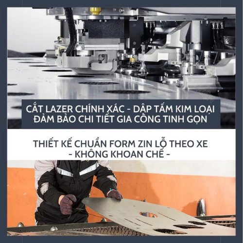 Tấm chắn gầm bảo vệ thước lái xe Ford Ranger/Everest 2016-2023 thương hiệu thái lan Rhino cao cấp