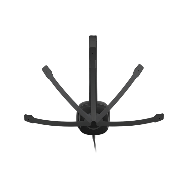 Tai nghe chụp tai Logitech H151 - 1 jack 3.5mm, Mic khử giảm tiếng ồn - Bảo hành 12 tháng chính hãng