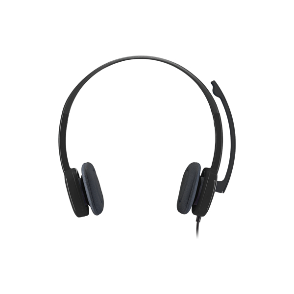 Tai nghe chụp tai Logitech H151 - 1 jack 3.5mm, Mic khử giảm tiếng ồn - Bảo hành 12 tháng chính hãng