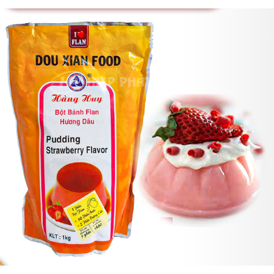 BỘT PUDDING DÂU DOU XIAN 1KG