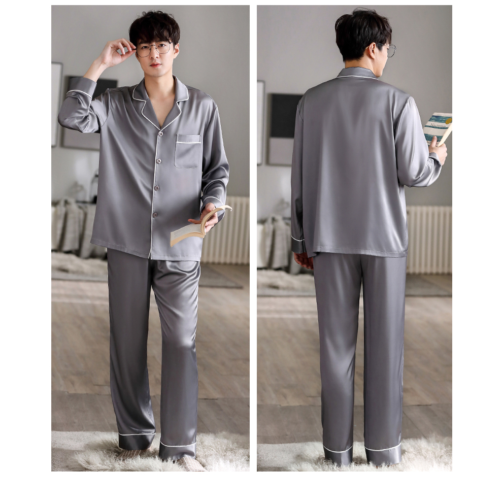 Bộ đồ Pijama lụa mát mịn thấm hút khử mùi T16 - Beemanor