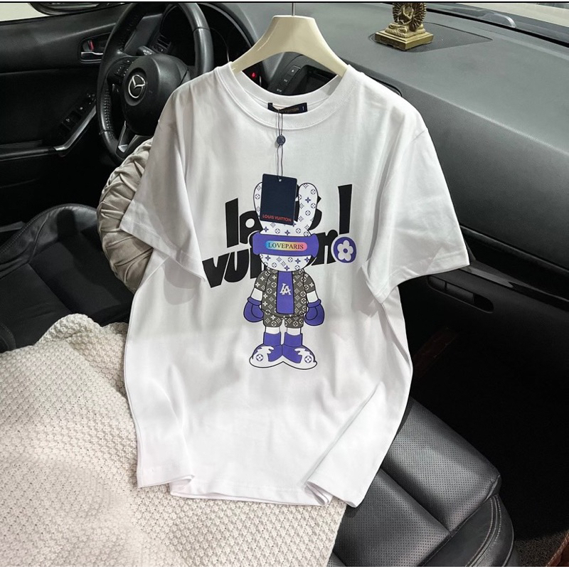 Áo phông gấu in 5d