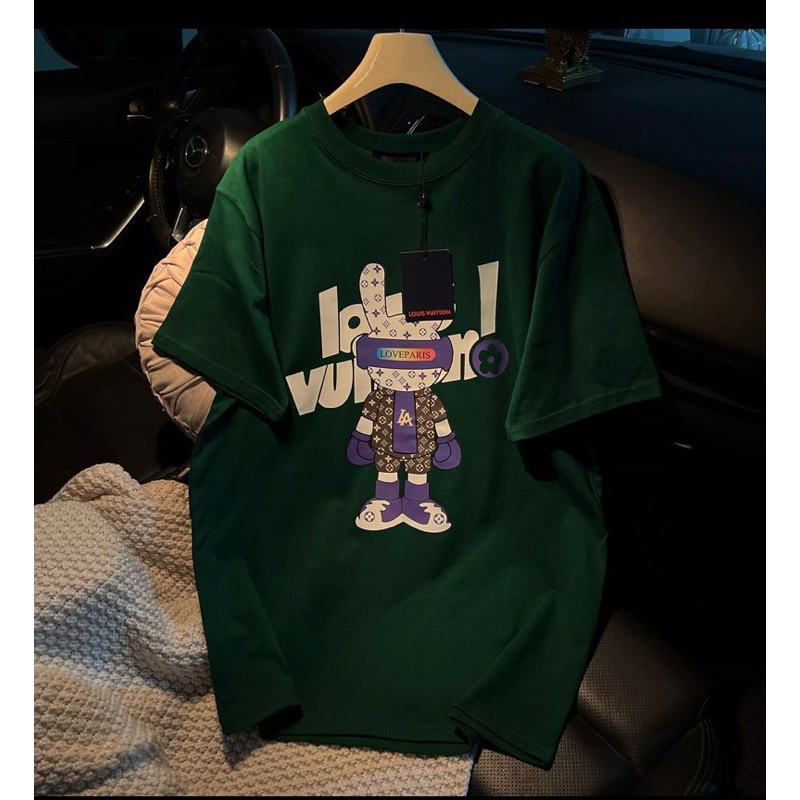 Áo phông gấu in 5d