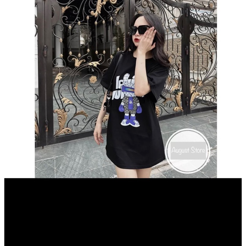 Áo phông gấu in 5d