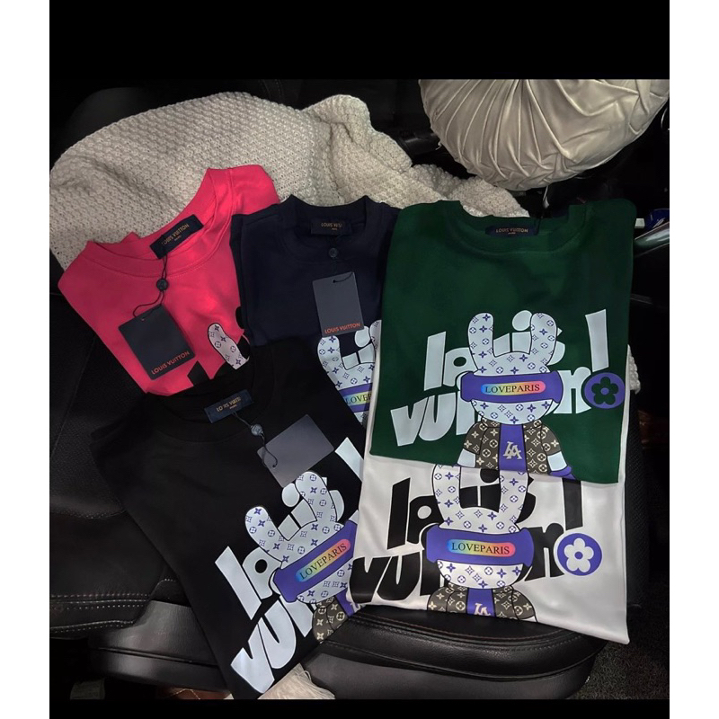 Áo phông gấu in 5d