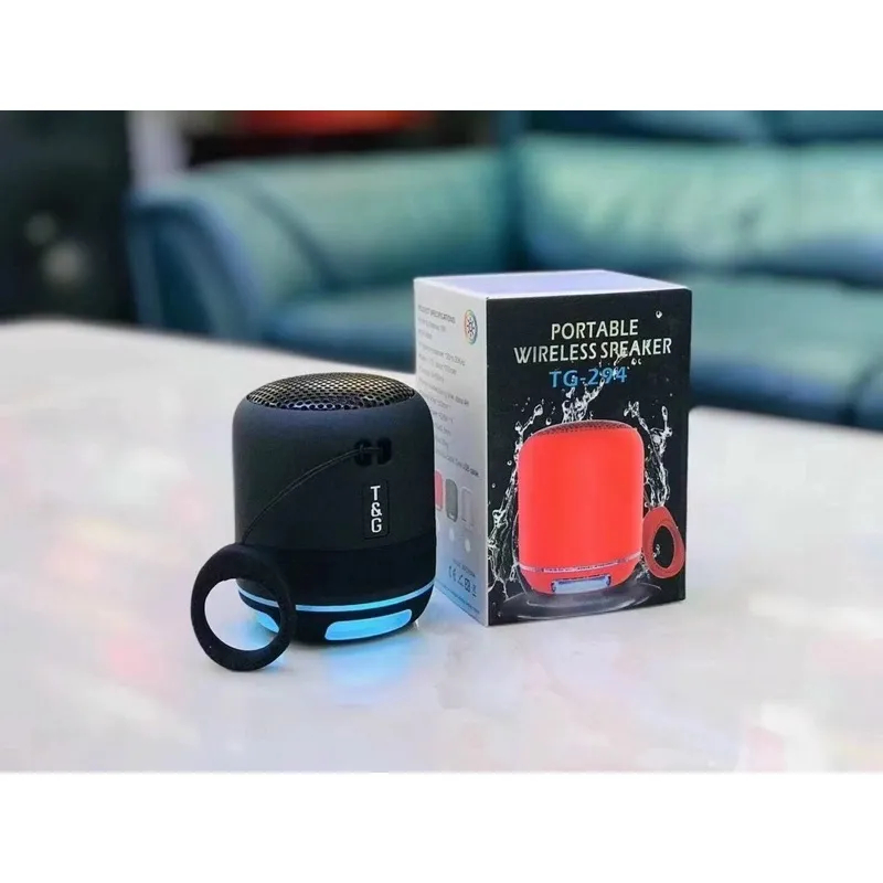 Loa Bluetooth Mini TG 294 - Loa Nghe Nhạc Mini Đèn LED RGB ,USB - Âm bass siêu chất - Bảo Hành 12 Tháng
