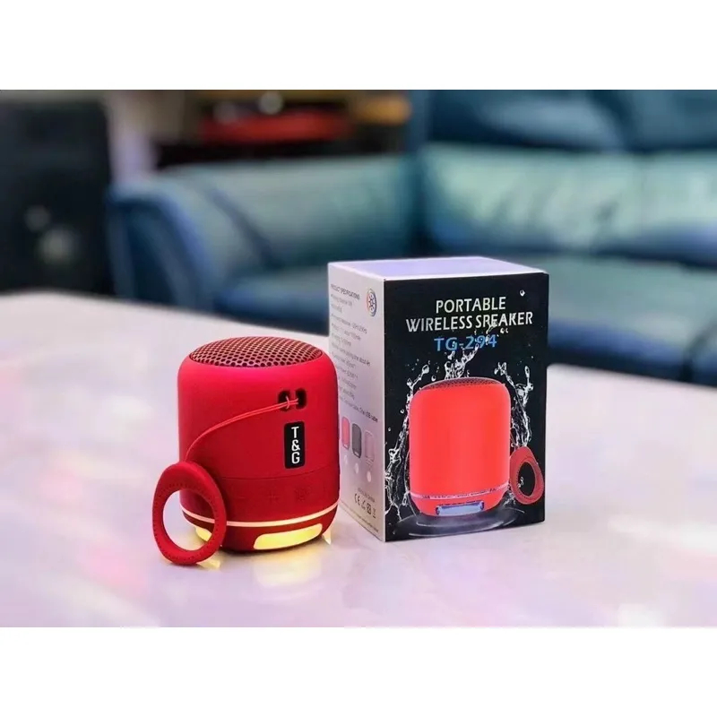 Loa Bluetooth Mini TG 294 - Loa Nghe Nhạc Mini Đèn LED RGB ,USB - Âm bass siêu chất - Bảo Hành 12 Tháng