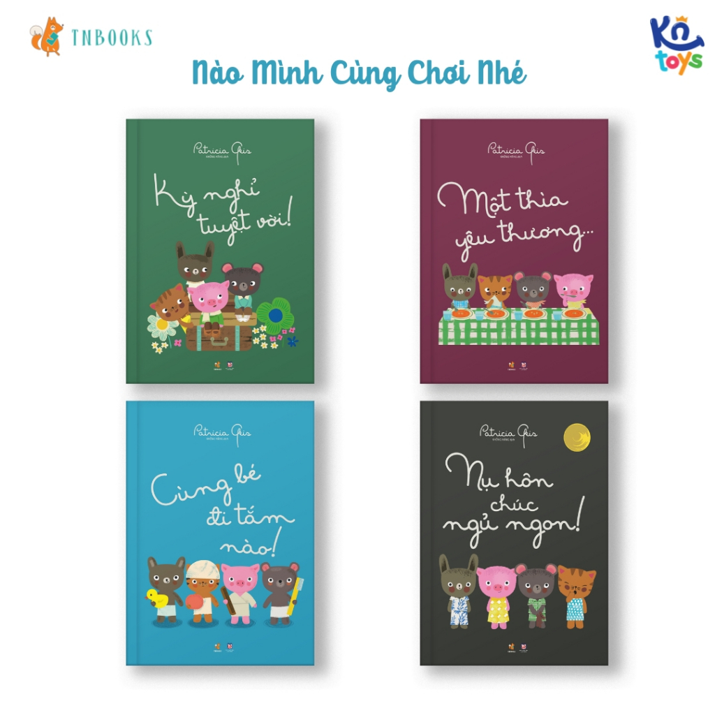 Sách - Nào Mình Cùng Chơi Nhé - Trò Chơi Đa Tương Tác Rèn Luyện Thói Quen Tốt Cho Bé - TNBOOKS