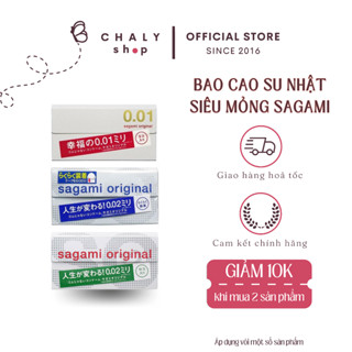 Bao cao su siêu mỏng Nhật Bản Sagami 0.01mm 0.02mm chính hãng giá tốt | Bao cao su Nhật Bản tốt nhất