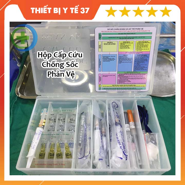 Hộp Đựng Thuốc Cứu Chống Sốc Phản Vệ - Hộp Chống Sốc Phản Vệ