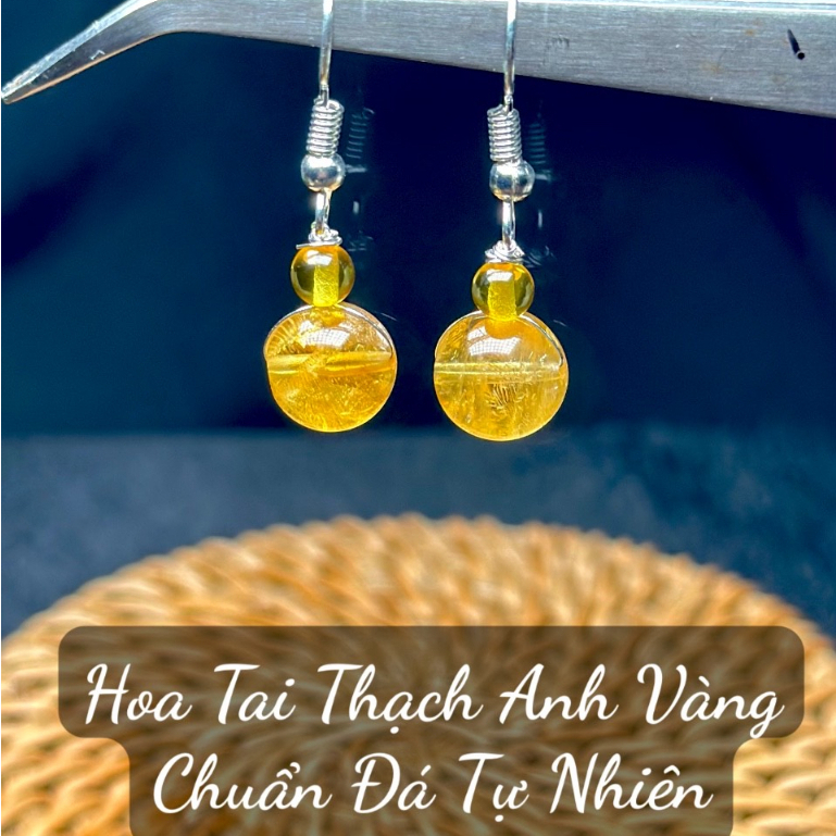 Bông Tai T,A Tóc Vàng Tự Nhiên
