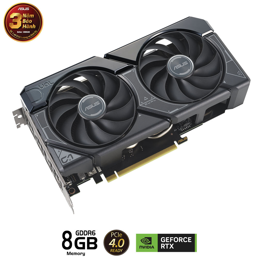 CARD MÀN HÌNH ASUS DUAL-RTX 4060 TI-O8G