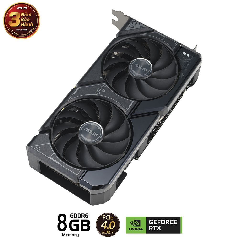 CARD MÀN HÌNH ASUS DUAL-RTX 4060 TI-O8G
