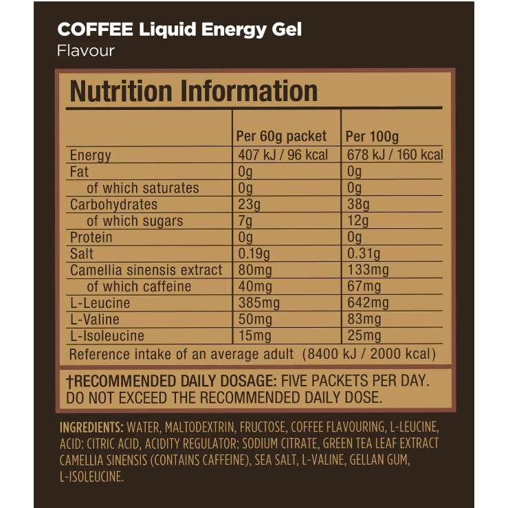 GU LIQUID GEL | THỨC UỐNG NĂNG LƯỢNG LIQUID GEL GU ENERGY - GU GEL LIQUID