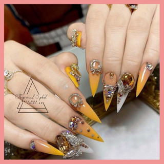 Móng tay giả - nail box thiết kế (24 móng kèm 2 loại keo và dũa)