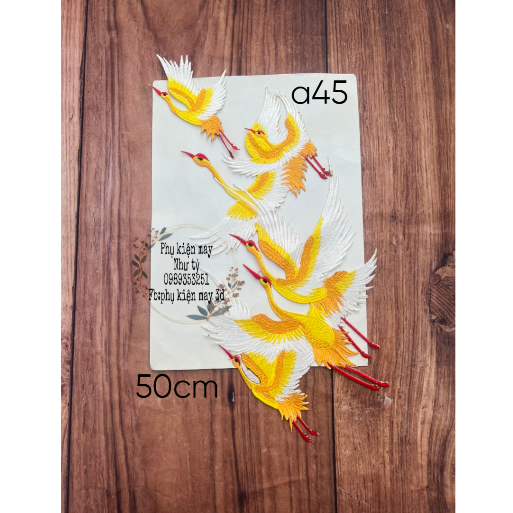 Bộ hạt thêu trang trí xinh xắn