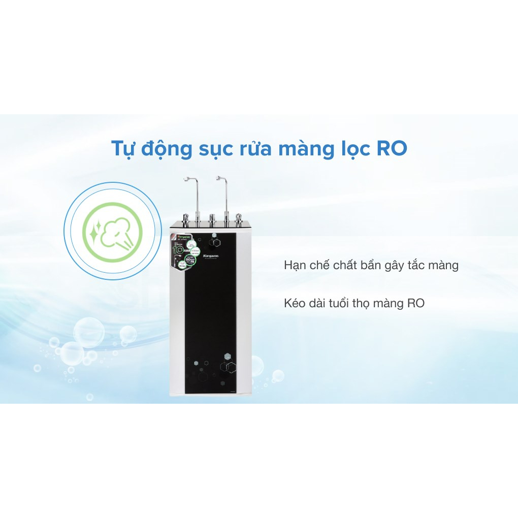Máy lọc nước R.O nóng nguội lạnh Hydrogen Kangaroo KG10A4VTU 10 lõi  - Bảo hành  12 THÁNG