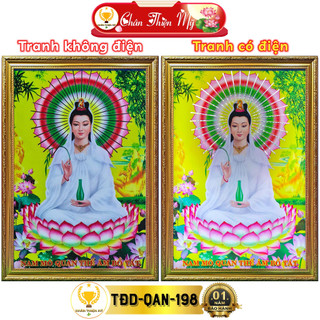 Tranh Điện Quan Thánh Công Nghệ Led Siêu Sáng