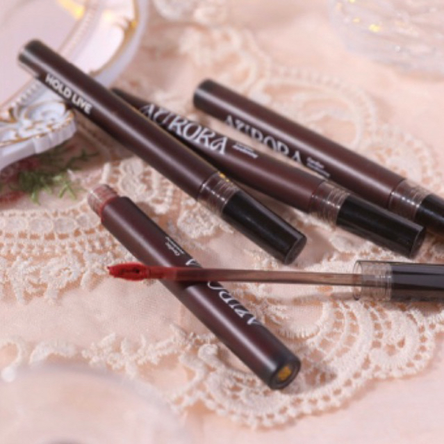 Son Kem Lì HOLD LIVE Aurora Silty Mud Mist Lip Glaze HL650