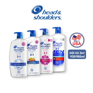 Dầu gội và xả 2in1 Head&Shoulders 930ml nhập Mỹ Classic clean I OldSpice I Smooth&Silky