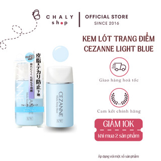 Kem lót trang điểm Cezanne Make Keep Base Light Blue