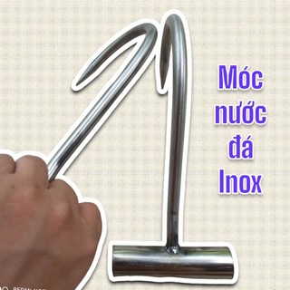 Móc đá inox dài 25cm cán inox
