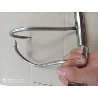 Móc Đá Inox (1 cặp) Dài 25cm Cán inox