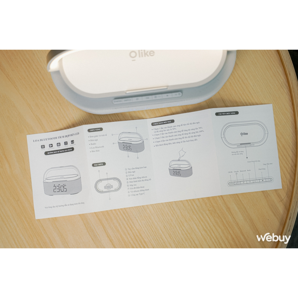 Loa Bluetooth Oppo Olike S2 - 5 chức năng trong 1