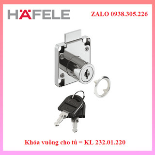 Khóa vuông cho tủ = kl 232.01.220