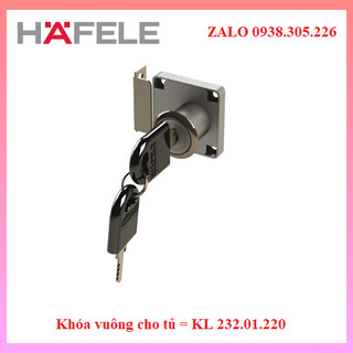 Khóa vuông cho tủ = KL 232.01.220