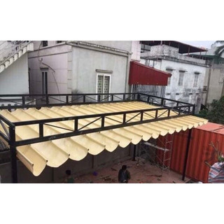 Combo 10 bánh xe mái bạt xếp - U 2 phân - máng 4 phân