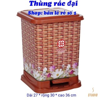 Thùng rác, loại đại, trung, bé nhựa Việt Nhật cao cấp